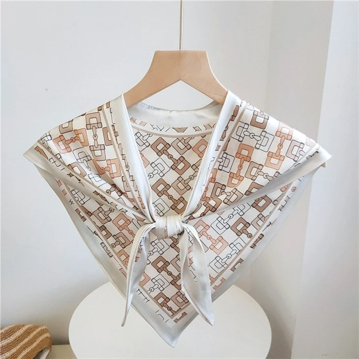 Women's Printed Silk Scarf