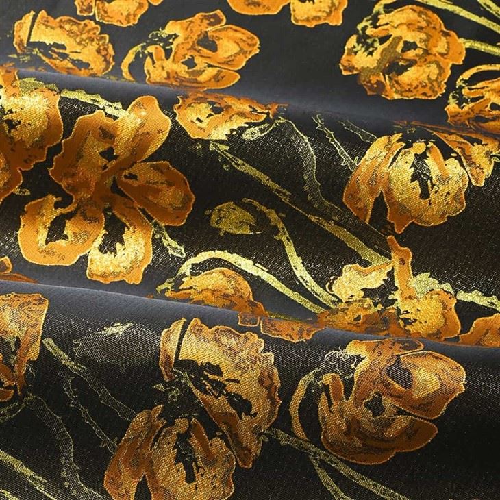 YiLi Luxury Sparkle Flowers Jacquard Apparel Fabric