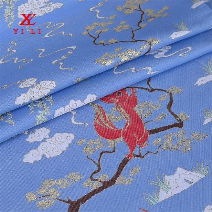 Polyester Han Chinese Clothing Fabric